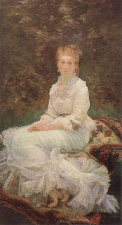 Marie Bracquemond The Lady in White Germany oil painting art